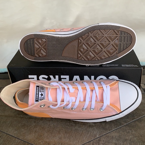 CONVERSE CTAS TWISTED UPPER HI STORM PINK/FUEL ORM - Picture 4 of 12